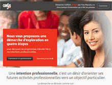 Tablet Screenshot of cursusenligne.com